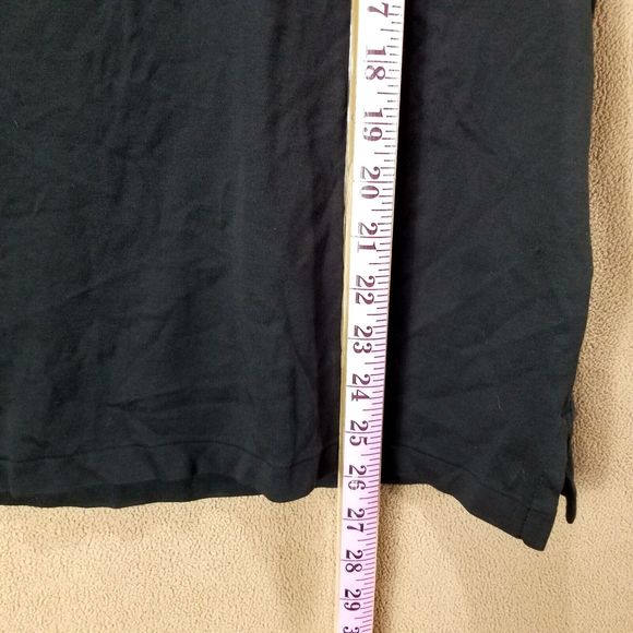 Polo RALPH LAUREN Custom Slim FIT Men's shirt Short Sleeve Collared Size L - Picture 7 of 9